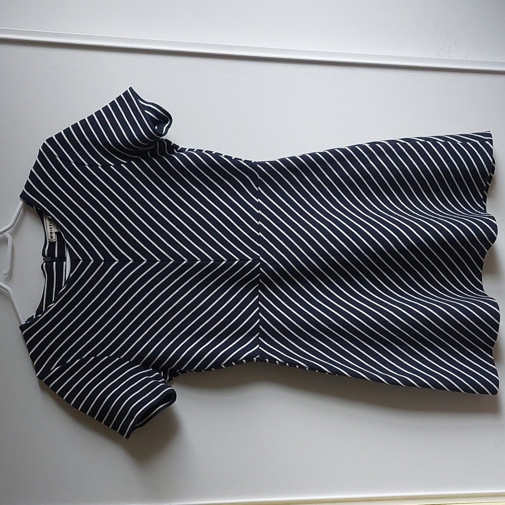 Whistles Navy Dress